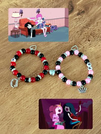 matching marceline and princess bubblegum bracelets