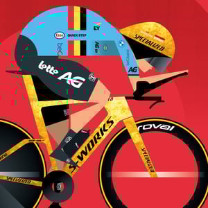 Remco Evenepoel - 2024 Time Trial World Champion