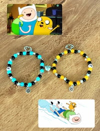 matching finn and jake bracelets