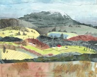 Sky Meadows Landscape Original (8x10)