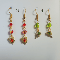 Image 2 of Dainty Charm Earrings