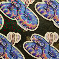 Image 4 of Subtle Pride Snake Stickers - LGBTQIA+ - High Quality Die-cut Vinyl