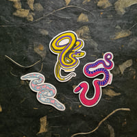 Image 5 of Subtle Pride Snake Stickers - LGBTQIA+ - High Quality Die-cut Vinyl