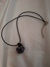 Bismuth Wire Wrap Necklace