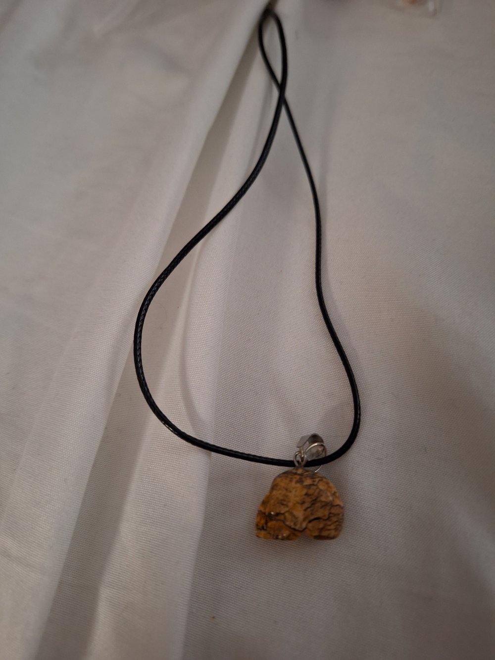 Jasper Skull Necklace