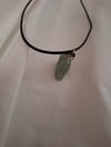 Aventurine Skull Necklace