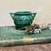 Image of Vintage (1930's) Small Sylvac Irish Ceramic Clover Cauldron