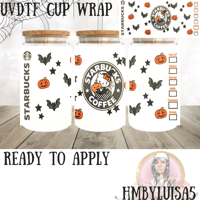 Image 1 of Hello kitty Witch hat UVDTF cup wrap 