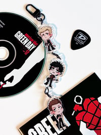 Image 1 of Green Day 1.5in Linking Mini Acrylic Charms