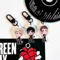 Image 2 of Green Day 1.5in Linking Mini Acrylic Charms