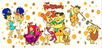 Image 2 of The Flintstones UV DTF cup wrap 