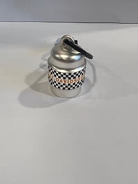 HD Black And Orange Checkers Riding Bell