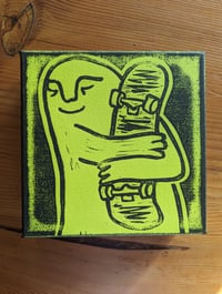 Image 1 of LOVE printed canvas