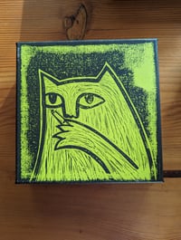 Image 4 of Bad Kitty printed canvas