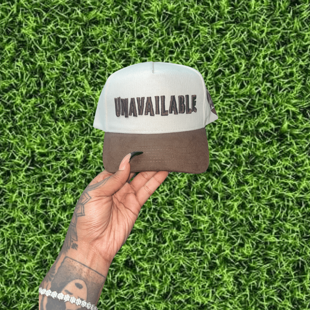 Image of Chocolate Cream Corduroy Snapback