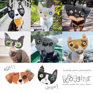 Custom Pet Noggins | Little heads for your walls