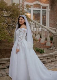 Image 3 of 1990s Wedding Ballgown