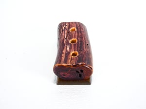 Image of Wooden Pen or Penicl Holder, Maple and Walnut, Office Desk Essential