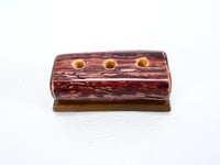 Image 4 of Wooden Pen or Penicl Holder, Maple and Walnut, Office Desk Essential