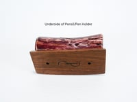 Image 7 of Wooden Pen or Penicl Holder, Maple and Walnut, Office Desk Essential