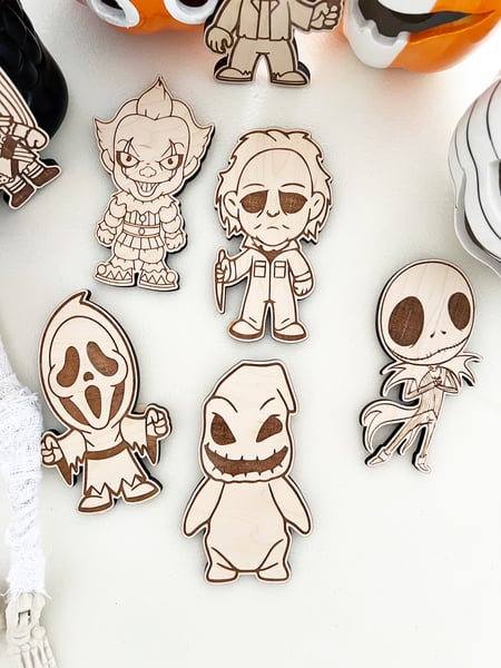 Image of Halloween Character Magnets