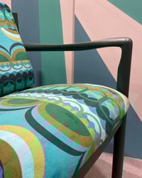 Image 1 of Disc'o' Green Ercol Easy Chair