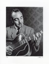 DJANGO REINHARDT giclée print