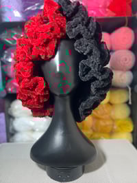 Image 1 of Two-Tone Fuzzy Ruffly Hate