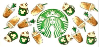 Image 2 of Starbies coffee UVDTF cup wrap 