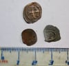 Shipwreck Sale: Group of 3 Coins Discovered Buried Deeply in Soil (Lot 1 of 2)