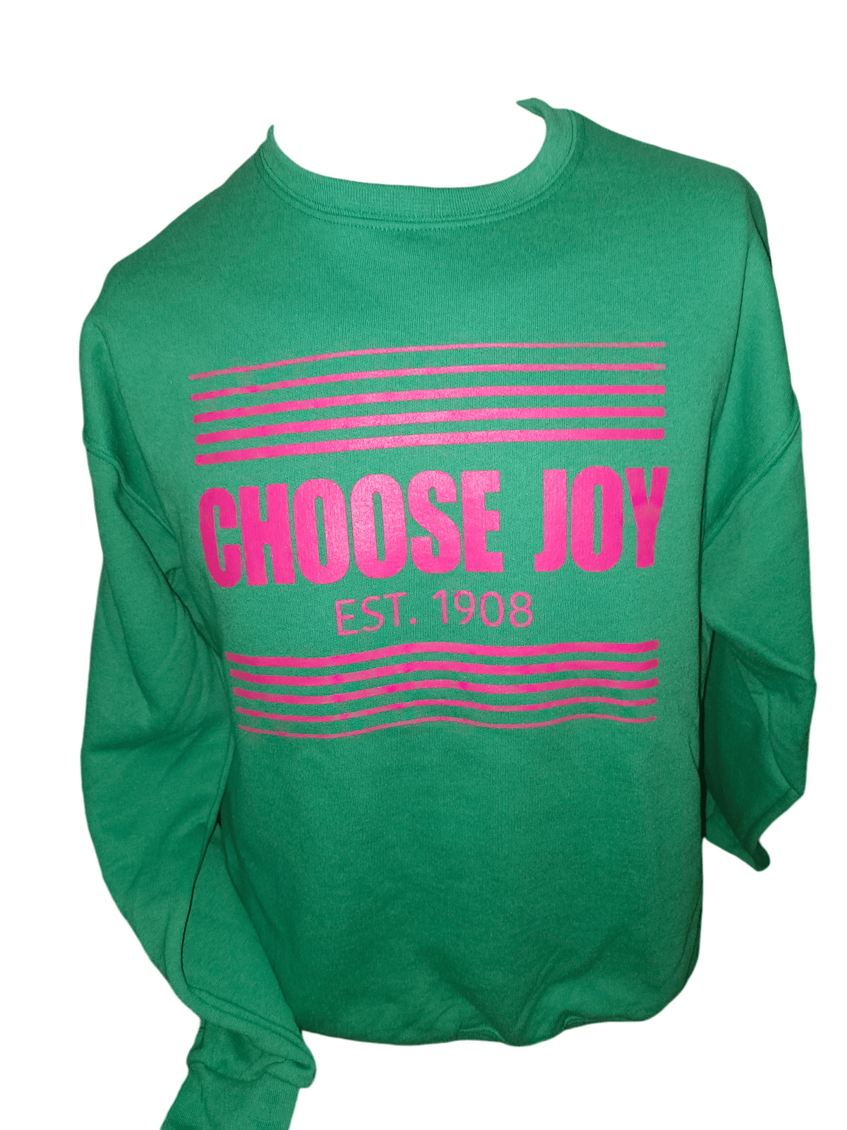 Image of "Remixed" Choose Joy "EST. 1908" Sweatshirt