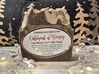Image 1 of Oatmeal & Honey Goat Milk Soap 5 oz