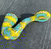 Image 2 of Blue and yellow OG Sherlock w/ disk 