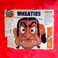 Image 1 of Wampus (The Brave) - Wheaties Cereal mask (1940s-50s) - backside