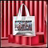 Image 1 of Shopping Bag Canvas - Overtourism WTSM (EBZ035)