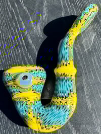 Image 3 of Blue and Yellow Sax Sherlock