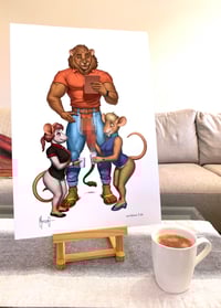 Image 3 of "Office Creamer" Signed Print
