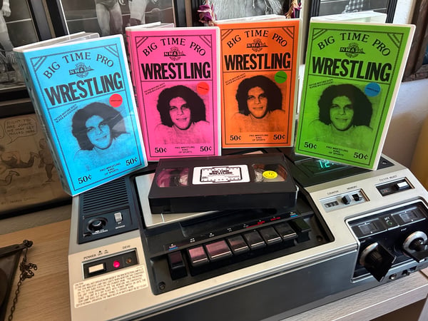 Image of Big Time Wrestling: Never Before Seen Super 8mm Footage VHS