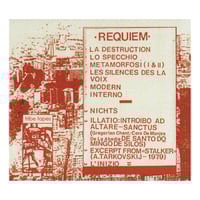 Image 2 of Zona Industriale "Requiem" CD (Tribe Tapes)