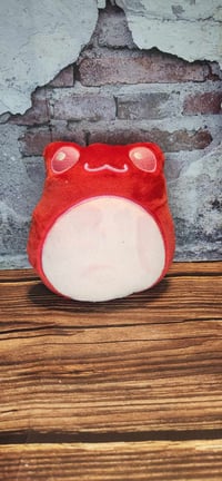 Image 4 of Small frog pillow friend