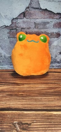 Image 5 of Small frog pillow friend