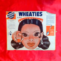 Image 1 of Juanita (from Latin America) - Wheaties Cereal mask (1940s-50s) - backside