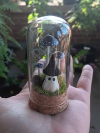 Image 2 of Ghost Terrarium With a Witch Hat