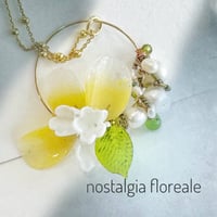 Image 2 of Vintage 1940s handblown Murano bead, freshwater pearl necklace