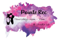 Pointe Recreation classes for Term 4