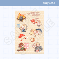 Image 1 of Dungeon Meshi Sticker Sheet