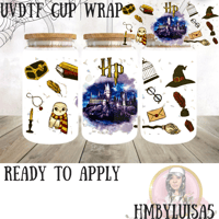Image 1 of Harry Potter UVDTF cup wrap 