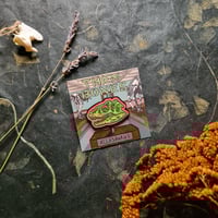 Image 5 of Allosaurus Skull Soft Enamel Pin - 1.5" Double Rubber Pinback
