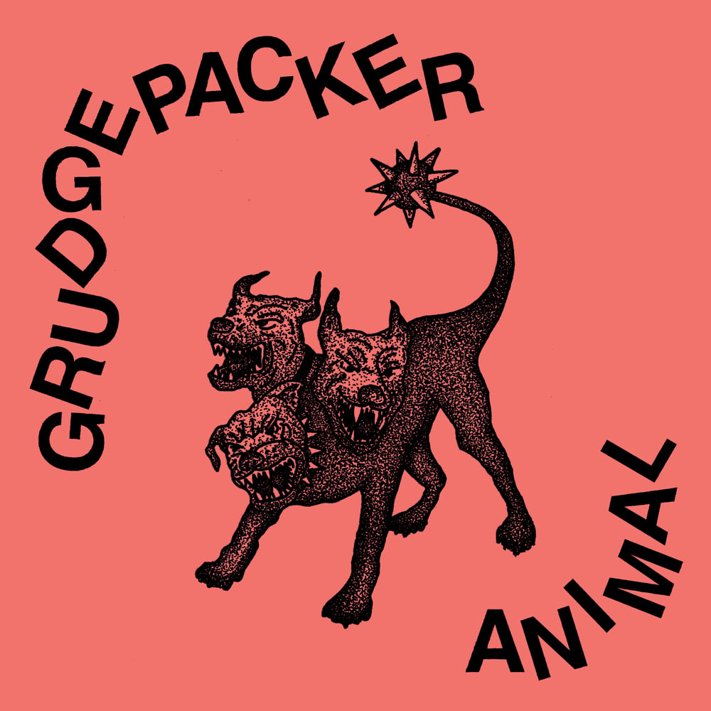 GRUDGEPACKER "Animal" 7"  VIT067 (Milky Clear/Black Ice variant) 