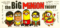 Image 2 of Big Minion theory UVDTF cup wrap 